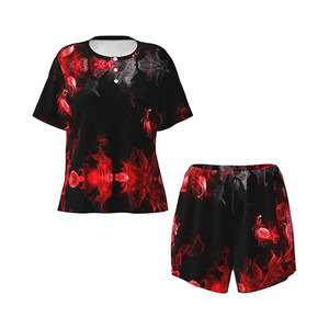 New Arrival Women's High Quality <b>Woolen</b> Casual Short Set Custom Made Solid Pattern Shirt with XL Size Adjustable <b>Top</b> - Product Image 4