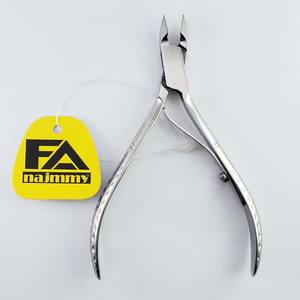 Cuticle Nippers Printed Handle Single Spring Polish Finish <b>Top</b> Quality Products for Selling - Product Image 2