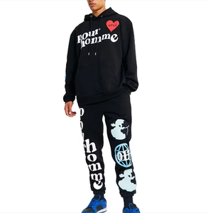 2025 Ronpex International Fashion Sport Sweatsuit 100% Cotton Men's <b>Hip</b> Hop Tracksuit-Lightweight Plus Size Winter - Product Image 1