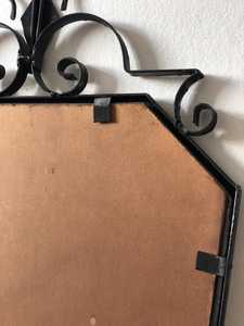 Espejo de mosaico de plata, espejo de mosaico redondo - Product Image 2