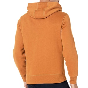 Cotton Comfortable Knitted Fabric Zipper <b>Hoodies</b> Men Autumn <b>Thin</b> Hooded Custom Printing basics cotton blended - Product Image 2