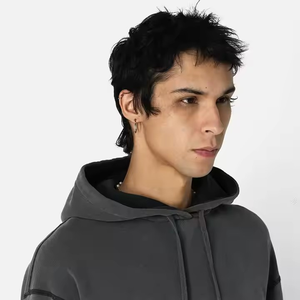 OEM Streetwear Jogger Hoodies coupe parfaite style unique haut fabricant 100% CottonCasual hommes sweats à capuche séchage rapide StreetWear - Product Image 2