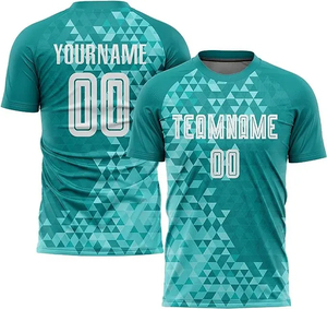 บริการ OEM สั่งทําพิเศษชุดฟุตบอลดีไซน์ใหม่ Sublimated ชุดเสื้อฟุตบอลขายดีขายร้อน - Product Image 2
