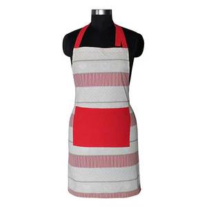 Qualité supérieure meilleure vente 100% pur coton matériel conception personnalisée ensemble de tablier de cuisine - Product Image 4