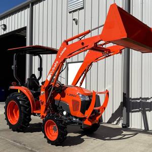 Tracteur Kubota L3901 37,5 CV 4RM le plus vendu avec chargeur à attache rapide et godet, tracteur utilitaire diesel - Product Image 3