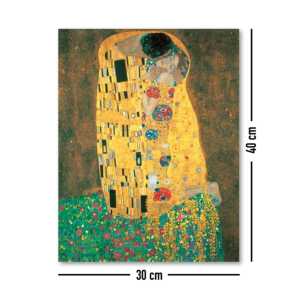 ภาพพิมพ์ศิลปะ "จูบ" ของกุสตาฟ คลิมท์ - Product Image 2