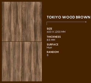 Azulejos de porcelana con efectos de madera de 600x1200 de la mejor calidad, diseño moderno, aspecto de madera de cerámica para cocina y baño, proveedor líder - Product Image 2