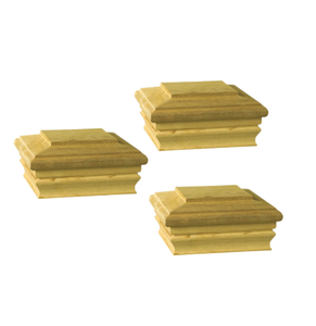 Diseño moderno económico tapa de madera maciza resistente a termitas para valla de escalera y Newel OEM de Vietnam - Product Image 1