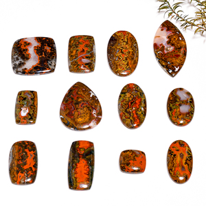 Belle Agate Maroc Naturel Maroc Couture Pierres Précieuses En Vrac En Gros Mix Forme Cabochon Agate Pierres Précieuses Utiliser La Fabrication De Bijoux - Product Image 5