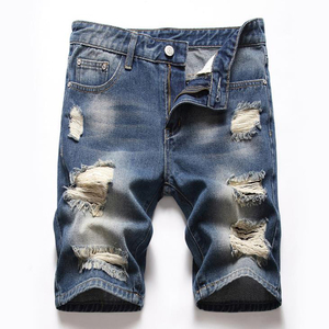 กางเกงยีนส์ขาสั้นของผู้ชายกางเกงขาสั้นแห้งเร็วเข้าสไตล์ไม่ซ้ำใครดีไซน์ที่ดีที่สุดของปากีสถาน - Product Image 5