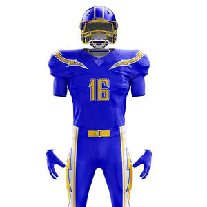 Servicios OEM Uniforme de fútbol americano Precio razonable Último estilo Mejor calidad nuevo modelo Uniforme de fútbol americano - Product Image 4