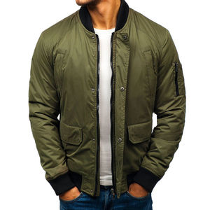 <b>Slim</b> <b>Fit</b> Lightweight Sportswear Casual Bomber Winter <b>Jacket</b> For <b>Men</b> Hot Sale High Quality Casual Wear Bomber Man <b>Jackets</b> - Product Image 4