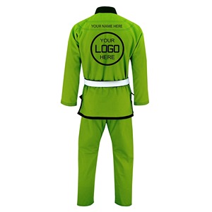 Léger Durable BJJ Gi Brésilien Jiu Jitsu Kimono Logo Personnalisé Uniforme D'art Martial Unisexe Formation Compétition Grappling Suit - Product Image 4
