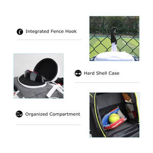 Bolsa de Béisbol Deportiva Ligera Personalizable OEM - Cierre de Cremallera de Nailon y Poliéster, Parte Trasera Suave, Capacidad de 22L, Alta Calidad, Lista para Viajar - Product Image 6