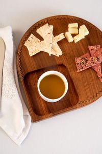 Meilleures ventes Plateau de décoration en bois pour snacks de fête, restaurant, hôtel, prix de gros en provenance d'Inde - Product Image 2