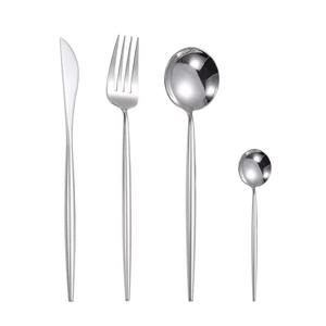 Ensemble de couverts élégant en argent fini pour la table à manger à la maison, les hôtels, les restaurants et les occasions formelles, ensemble de couverts en provenance d'Inde - Product Image 2