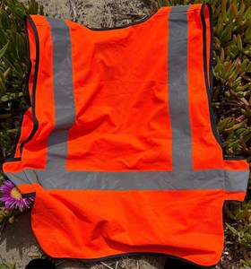 Chaleco DE SEGURIDAD Chaleco de seguridad de alta visibilidad para hombre XL Naranja Reflectante Ropa DE TRABAJO Streetwear - Product Image 2