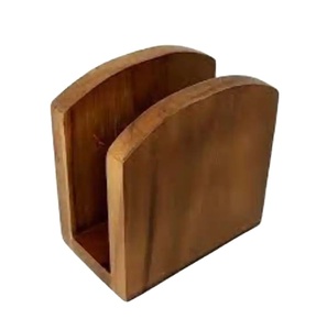 Hình Vuông Bằng Gỗ Tự Nhiên Giấy <span class=keywords><strong>Tissue</strong></span> Chủ <span class=keywords><strong>Box</strong></span> Cho Home & Nhà Hàng Truy Cập Top Trang Trí Khăn Ăn Chủ - Product Image 1