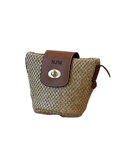 Bolso de Mano de Alta Calidad para Mujer, Bolso Tipo Clutch, Bolso de Playa Multicolor, Elegantes Bolsos de Paja Personalizados, Bolsos de Hombro de Paja para Dama - Product Image 1