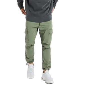 Pantalon cargo décontracté pour homme, respirant, de qualité portable, en toile imperméable, 100% coton, service OEM, 2024 - Product Image 5