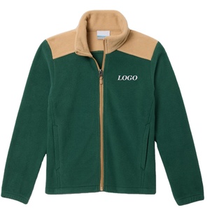 Sudadera Informal para Niños con Bolsillos y Diseño de Bloques de Color / Precio de Mayoreo y Cierre de Cremallera Precio Económico 2026 con Logotipo Personalizado - Product Image 1