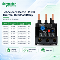 Relais de surcharge thermique Schneider Electric LRD33 LRD3322C-LRD3365C avec base de montage indépendante LA7D3064C pour la protection des moteurs