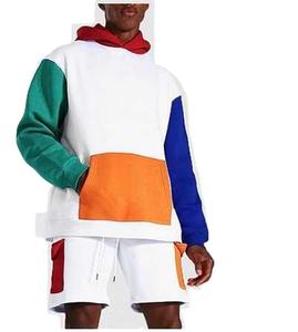 Street Wear Unisex Breathable Training Jogger Set Custom Logo <b>Men</b> <b>Fleece</b> Hoodies and <b>Shorts</b> Sets Pullover Hoodie And <b>Short</b> Set - Product Image 1