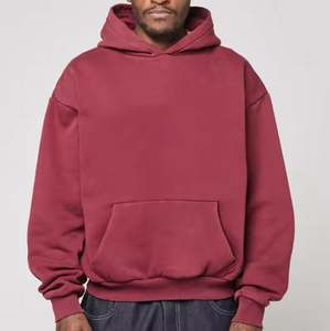 เสื้อฮู้ดดี้ผ้าฝ้าย 100% ระบายอากาศได้ดี ขนาดใหญ่พิเศษ สกรีนโลโก้ OEM สำหรับผู้ชาย ผลิตแบบดิจิทัล เป็นมิตรต่อสิ่งแวดล้อม เหมาะสำหรับฤดูหนาว ขายส่งจากโรงงาน - Product Image 5