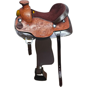 Harnais de selle Western en cuir véritable sur arbre en fibre avec produit très durable IN;34648 14 15 16 17 18 dollar 65 - Product Image 3