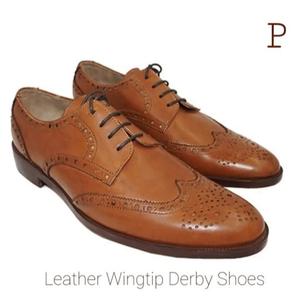 Todos los días elegantes Zapatos de vestir Derby con punta abierta para hombres cómodos suaves formales de cuero genuino plantilla superior todo incluido otoño - Product Image 6