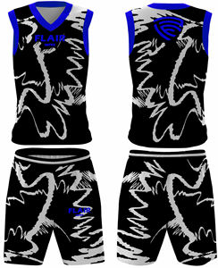 Ensemble de maillots de basket-ball de haute qualité pour hommes impression numérique personnalisable chemise de sport respirante hauts shorts grande taille - Product Image 3