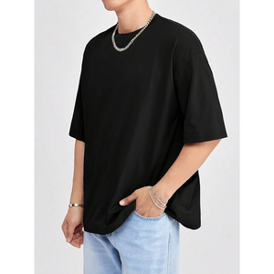 T-shirt classique respirant personnalisé pour hommes, manches courtes, col rond en microfibre, motifs imprimés pour hommes - Product Image 4