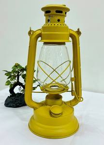 Lanterne à bougie décorative vintage de 12 pouces suspendue en métal et bougeoirs de table pour décoration de patio extérieur (or) - Product Image 3