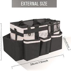 Sac de toilettage durable pour chevaux avec intérieur spacieux, conception facile à transporter et plusieurs poches pour le toilettage quotidien à vendre - Product Image 6