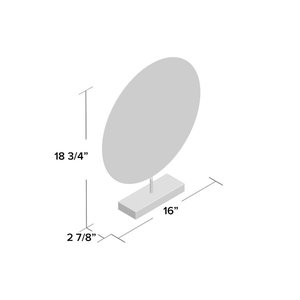 2025 mariage Style moderne argent métal Base Art Sculpture à la main Offre Spéciale Table debout pour la maison et le bureau décor - Product Image 2