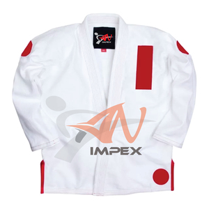 Alta calidad 100% algodón Jiu Jitsu uniforme poliéster algodón Karate ropa para BJJ artes marciales desgaste - Product Image 1