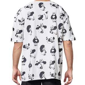 เสื้อยืดพอดีตัวของผู้ชายแบบกำหนดเองเสื้อยืดผ้าฝ้ายพลัสไซส์ทรงสลิมฟิตแบบใหม่100% - Product Image 2