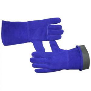 Gants de sécurité en cuir de vachette robuste, pour soudage industriel, cuisine, pâtisserie, grillades, barbecue, résistants à la chaleur - Product Image 5