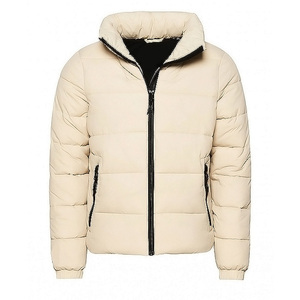 Chaqueta acolchada de invierno acogedora para hombre, prendas de vestir exteriores finas y cómodas a la moda para clima frío, lana cálida ligera, ecológica - Product Image 3