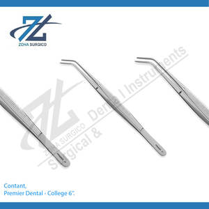 Pinces dentaires en acier inoxydable, pinces à coton dentaires, pinces chirurgicales dentaires - Product Image 2