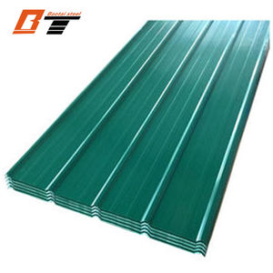 Prepainted צבע מצופה אבץ אלומיניום גיליון פלדה גלי Ibr Ppgi מתכת מגולוון פלדת קירוי גיליון - Product Image 3