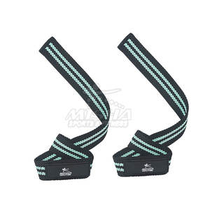 2024 New Style Fitness <b>Training</b> Gym <b>Weight</b> Lifting Straps Custom Fabric Cotton Straps Neoprene Material - Product Image 4