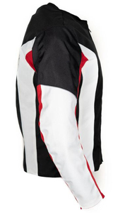 Blouson de moto en Cordura certifié CE, imperméable, respirant, toutes saisons - Style Street Rider personnalisable - Product Image 5