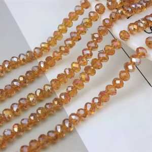 ลูกปัดคริสตัลแบบเหลี่ยมเพชรพลอยลูกปัดแก้วสำหรับทำเครื่องประดับ - Product Image 4