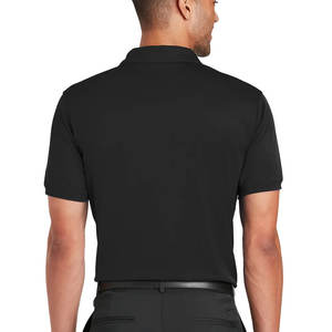 Polo de manga corta de algodón para hombre, camisa de piqué de corte clásico - Product Image 2