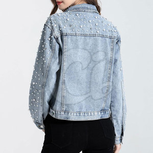 Diseñe su propio producto, chaqueta vaquera para mujer, chaqueta vaquera ligera para mujer, chaqueta vaquera hecha a medida - Product Image 3