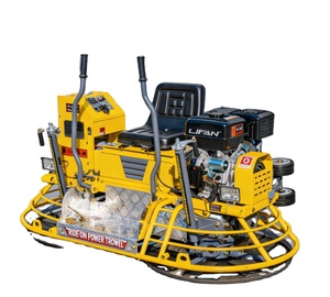 Ready to Ship Quality Sales New 2025 13HP Ride-On <b>Power</b> Trowel Machine Cement Floor Finisher Twin Floated Pan TWO YEARS WARRANTY - Product Image 1