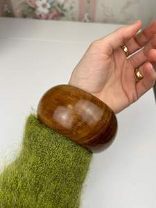 Bracelets en bois imperméables de qualité supérieure pour l'exportation, bijoux faits à la main en bois naturel, accessoires de mode pour femmes, couleurs personnalisées - Product Image 2