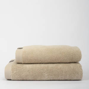 Ensemble de 2 serviettes Mursalin, visage et bain, design simple, en coton doux non torsadé, pour la maison et l'hôtel - Product Image 5