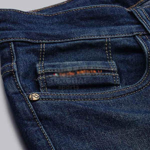 กางเกงยีนส์แฟชั่นสตรีทแวร์ผู้ชาย รับทำแบรนด์ตามสั่ง จัดส่งรวดเร็ว กางเกงผู้ชายแบบฟอก - Product Image 5